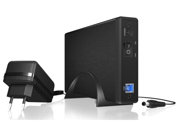 ICY BOX IB-377U3 - Förvaringslåda - 3.5" - SATA 6Gb/s - USB 3.0 - svart