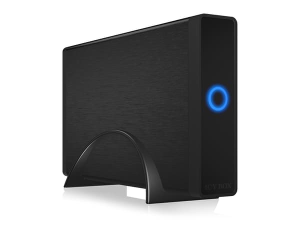ICY BOX IB-377U3 - Förvaringslåda - 3.5" - SATA 6Gb/s - USB 3.0 - svart