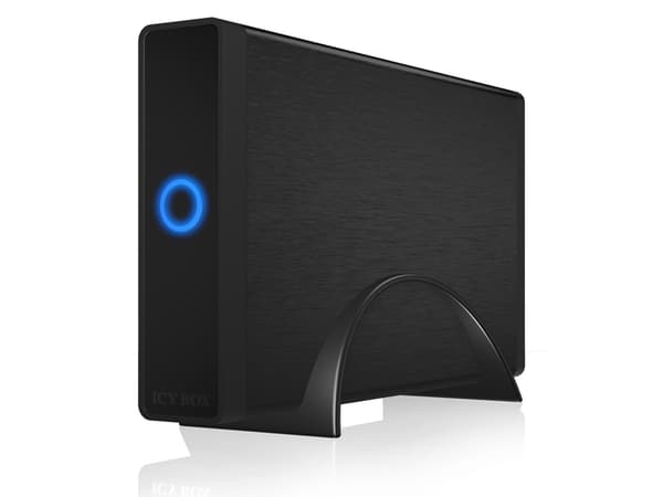 ICY BOX IB-377U3 - Förvaringslåda - 3.5" - SATA 6Gb/s - USB 3.0 - svart