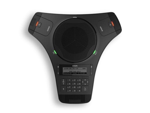 snom C520-WiMi - Konferanse-VoIP-telefon - med Bluetooth-grensesnitt - DECT - treveis anropskapasitet - SIP - 3 linjer - svart