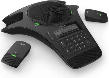 snom C520-WiMi - Konferanse-VoIP-telefon - med Bluetooth-grensesnitt - DECT - treveis anropskapasitet - SIP - 3 linjer - svart