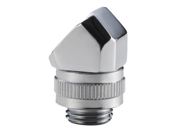 Phanteks PH-RA45_CR_G1/4, Kompressionskobling, Messing, 45°, 1,2 cm, 1 stk