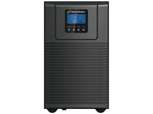 PowerWalker VFI 2000 TGB, Dobbeltkonvertering (Online), 2 kVA, 1800 W, Sinus, 176 V, 300 V Sort
