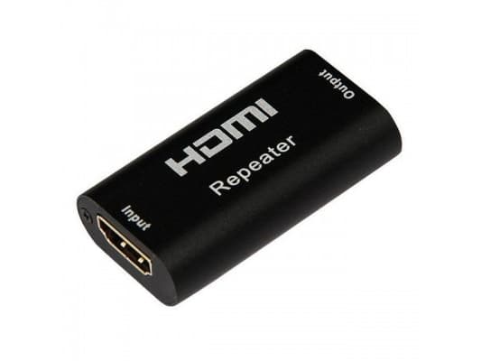 Techly IDATA HDMI2-RIP4KT, 4096 x 2160 pixlar, Repeater för AV-utrustning, 40 m, 3D kompatibilitet, Svart, HDCP