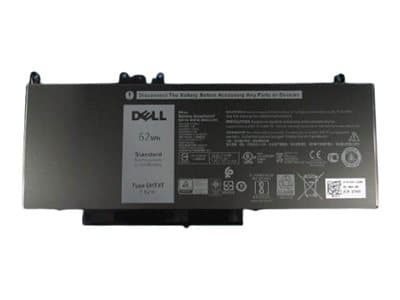 Dell Primary Battery - Batteri för bärbar dator - litiumjon - 4-cells - 62 Wh - för Latitude E5270, E5470