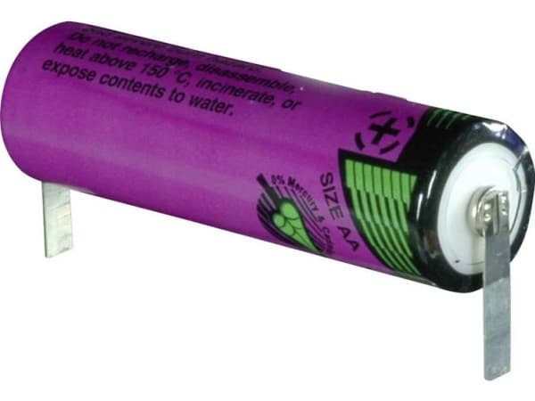 Tadiran Paristot SL 560 T Erikoisparistot R6 (AA) Korkean lämpötilan kestävä, U-muotoinen litium 3,6 V 1800 mAh 1 kpl 1 kpl