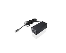 Lenovo USB-C 45W AC Adapter - Strömadapter - 45 Watt - för IdeaPad 3 CB 14; 4G 14Q8C05; 5 14; 5 15; 5 CB 14; 5G 14Q8X05; IdeaPad Flex 5 Chrome 13
