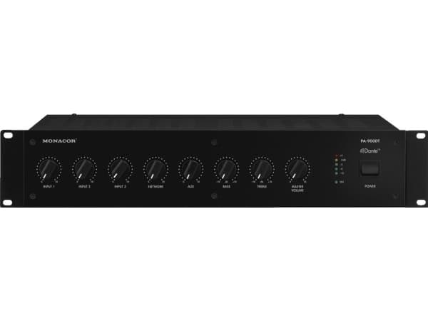 Monacor PA-900DT ELA-forstærkere 120 W 2-kanals