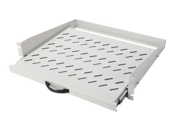 DIGITUS Professional - Rack-hylle - lysegrå, RAL 7035 - 2U - 19"