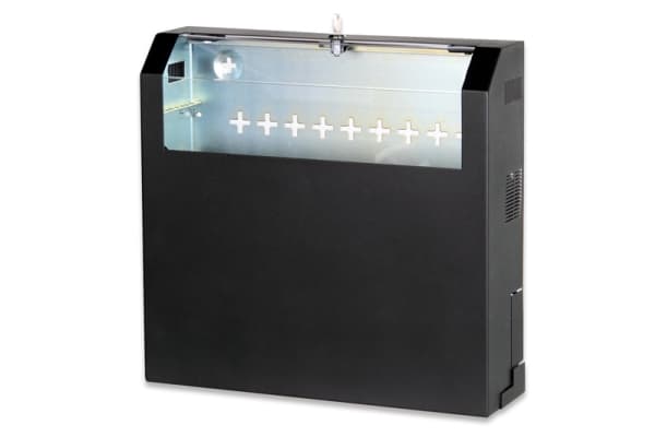 Digitus DN-19 04U-PB-B, Väggmonterad rack, 3U, 30 kg, 8,5 kg, Svart
