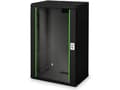 Miniatyrbilde 3 av 5: Digitus Unique DN-19 20-U-SW - Rack skap - veggmonterbar - RAL 9005, svart - 20U - 19"