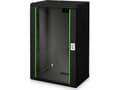 Miniatyrbilde 5 av 5: Digitus Unique DN-19 20-U-SW - Rack skap - veggmonterbar - RAL 9005, svart - 20U - 19"