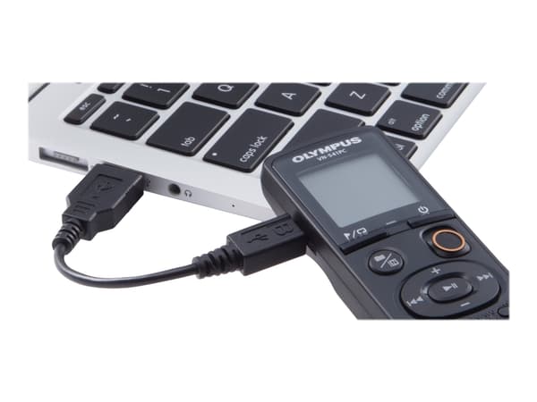 Olympus VN-541PC - Röstinspelare - 4 GB - med Olympus ME-52W enkelkanalig mikrofon