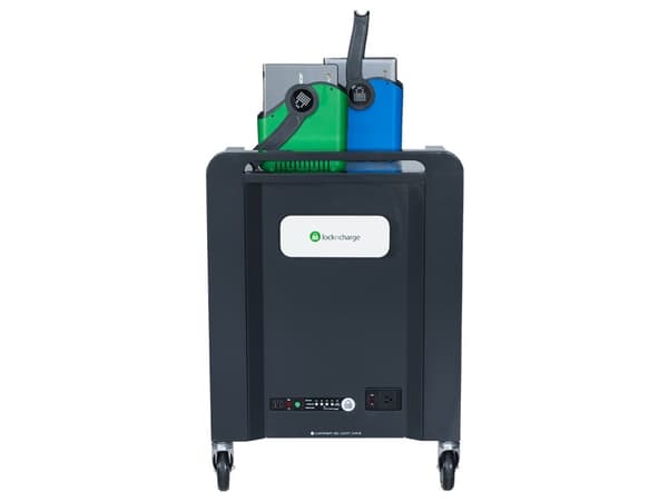 LocknCharge Carrier 30 13-Slot Rack Pair - Monteringskomponent (2 enhetsrack) - för 26 surfplattor/bärbara datorer - rostfritt stål - monterbar på va