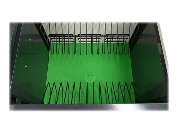 LocknCharge Carrier 30 13-Slot Rack Pair - Monteringskomponent (2 enhetsrack) - för 26 surfplattor/bärbara datorer - rostfritt stål - monterbar på va
