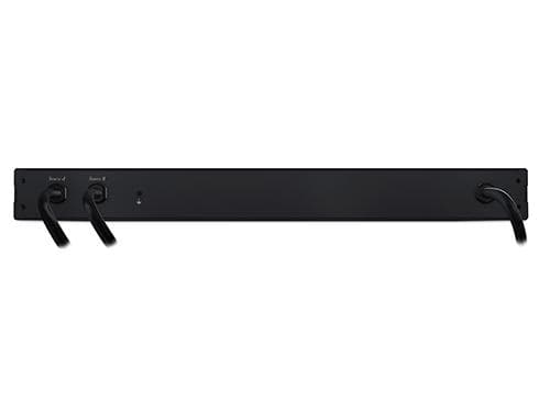 APC Rack Automatic Transfer Switch AP4422 - Redundant switch (kan monteres i rack) - AC 230 V - 3840 VA - Ethernet 10/100, RS-232, USB - utgangskonta