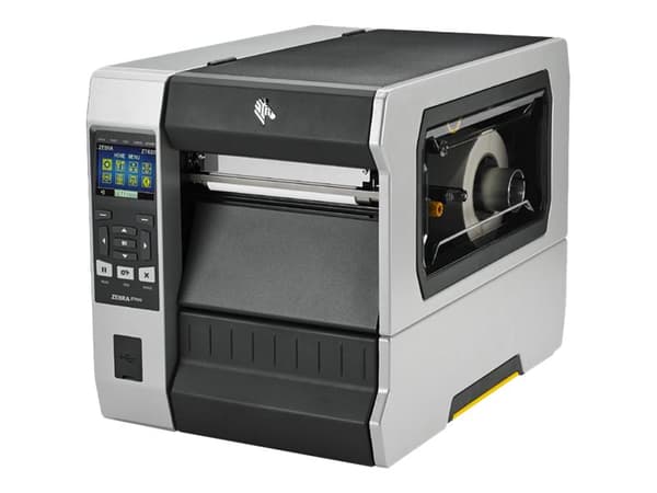 Zebra ZT620 - Etikettskrivare - direkt termisk/termisk överföring - Rulle (17,8 cm) - 300 dpi - upp till 203 mm/sek - USB, seriell, Gigabit LAN, USB- Svart, Grå