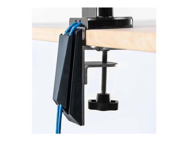 Fellowes Platinum Series Triple Arm - Monteringssett - justerbar arm - for 3 skjermer - aluminium - svart - skjermstørrelse: inntil 27" - skrivebords