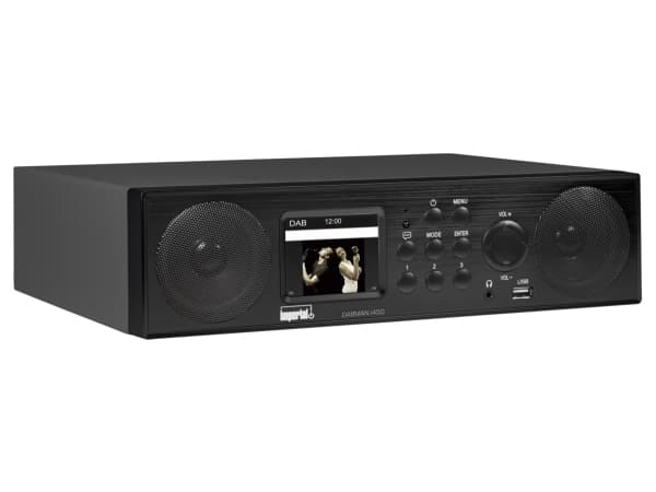 imperial Radio DABMAN i450 Internet/DAB+/UKW musta