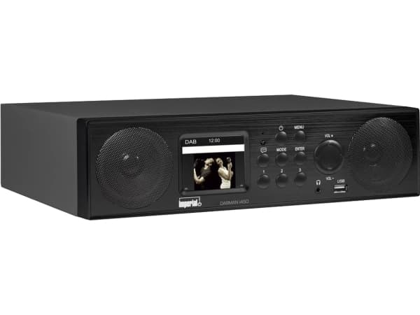 imperial Radio DABMAN i450 Internet/DAB+/UKW musta