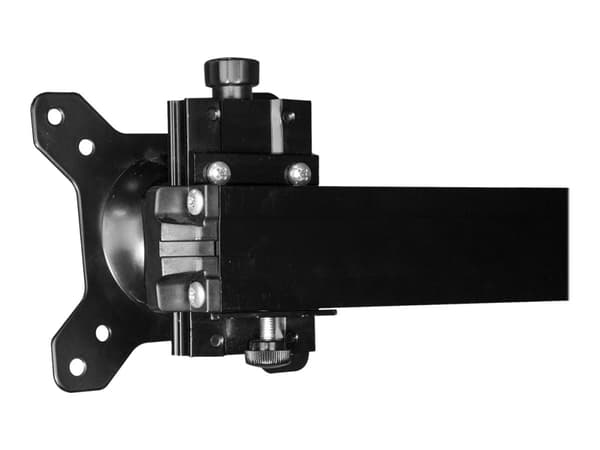 StarTech.com Wall Mount Dual Monitor Arm, Articulating Ergonomic VESA Wall Mount for 2x 24" Displays, Synchronized Adjustable Crossbar, Tilt/Swivel/R
