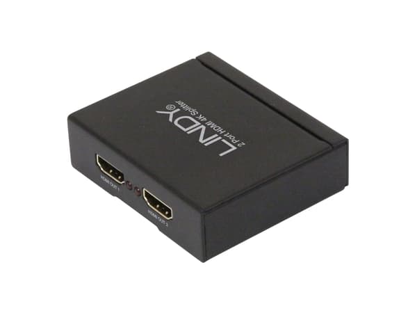 Lindy 38158, HDMI, 2x HDMI, 3840 x 20160 piksler, 1920 x 1080 (HD 1080), 3840 x 2160, 1080p, 2160p