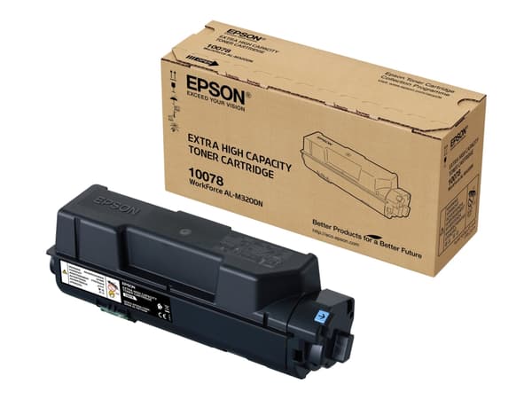 Epson S110078 - Extra High Capacity - svart - original - tonerpatron - for WorkForce AL-M320DN, AL-M320DTN