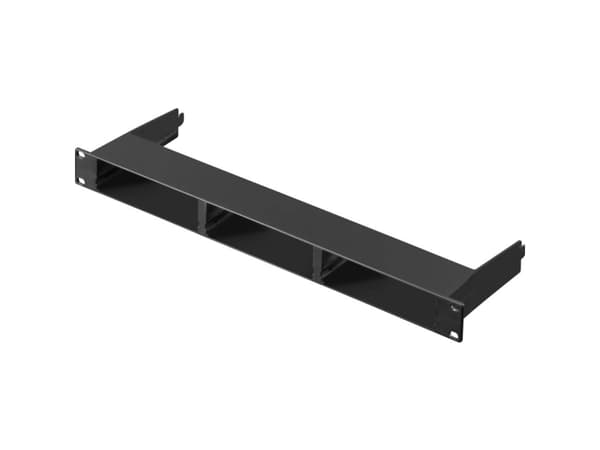 Rittal DK CMC III mounting unit - Rackmonteringsramme - RAL 9005 - 1U - 19"