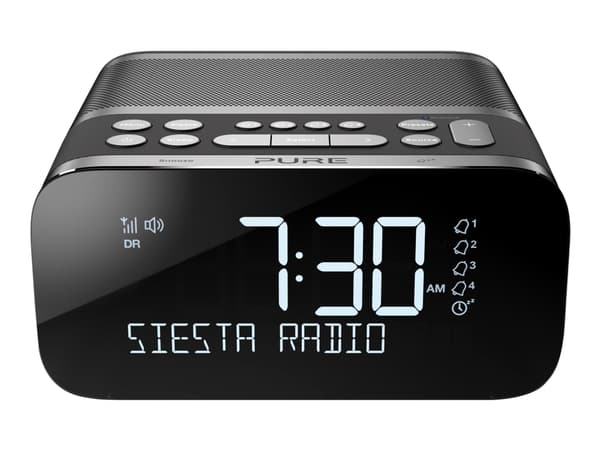 Pure Siesta S6 - Klockradio - inget operativsystem - grafit