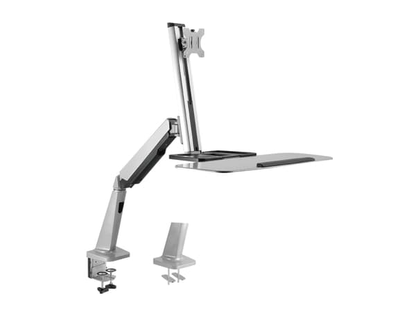 LogiLink BP0040, Klemmer, 8 kg, 33 cm (13"), 81,3 cm (32"), 100 x 100 mm, Aluminium