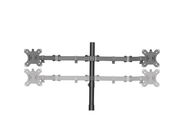 LogiLink BP0046, Gjennomføring, 8 kg, 33 cm (13"), 81,3 cm (32"), 100 x 100 mm, Rustfritt stål