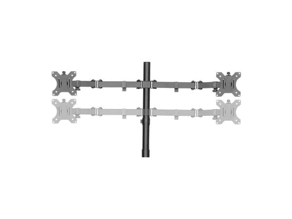 LogiLink BP0046, Gjennomføring, 8 kg, 33 cm (13"), 81,3 cm (32"), 100 x 100 mm, Rustfritt stål