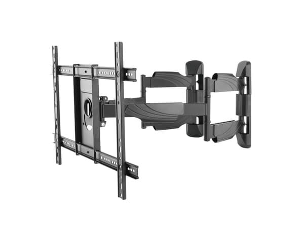 LogiLink BP0047, 200 x 200 mm, 600 x 400 mm, -8 - 5°, -90 - 90°, Stål, Sort, Rustfritt stål
