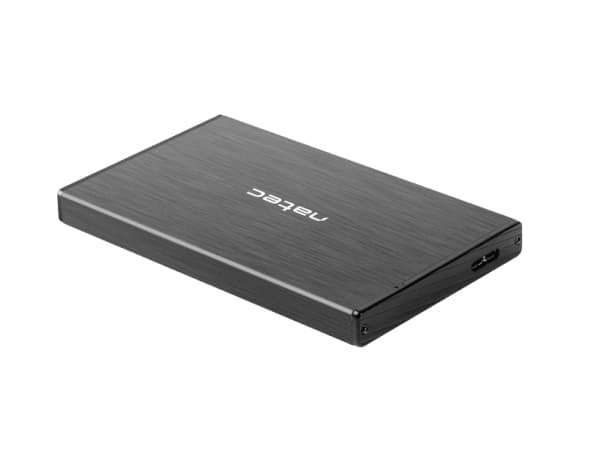 NATEC NKZ-0941, HDD/SSD-kabinett, 2.5", Serial ATA II, Serial ATA III, 6 Gbit/s, USB-tilkobling, Sort
