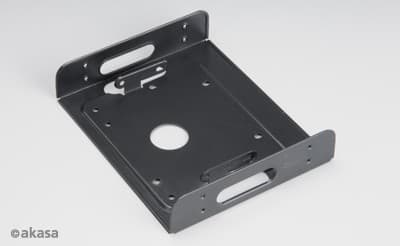 Akasa AK-HDA-01 - Uttagbar harddiskramme - fra 5,25" til 3,5" / 2,5" - svart