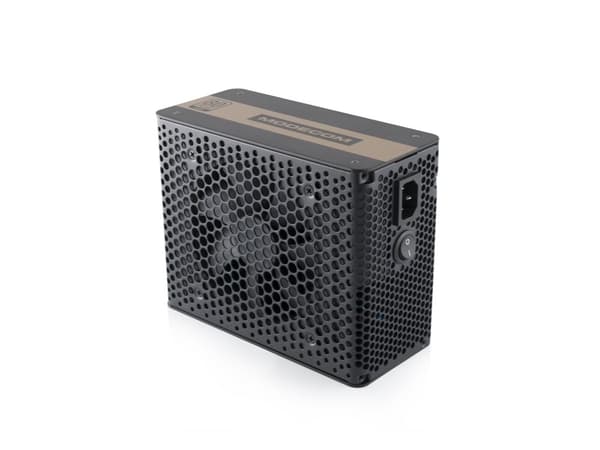 ModeCom Volcano 750 GOLD - Strømforsyning (intern) - ATX12V 2.31 - 80 PLUS Gold - AC 100-240 V - 750 watt - aktiv PFC - svart