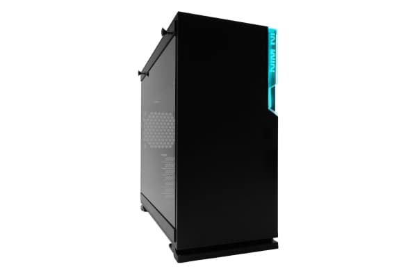 I Win 101C, Midi Tower, PC, Black, ATX, micro ATX, Mini-ITX, Akrylnitrilbutadienstyren, SECC, Härdat glas, Mer Svart