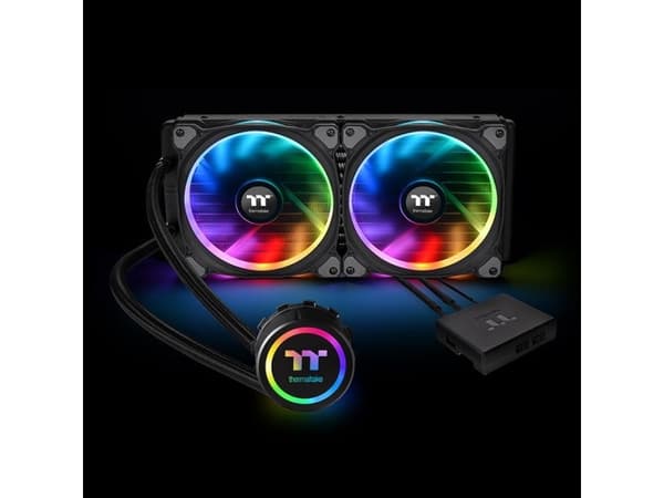 Thermaltake Floe Riing RGB 280 TT, All-in-one-nesteenjäähdytin, 14 cm, 500 RPM, 1400 RPM, 27,2 dB, 63,19 cfm