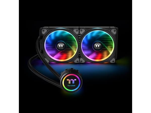 Thermaltake Floe Riing RGB 280 TT, All-in-one-nesteenjäähdytin, 14 cm, 500 RPM, 1400 RPM, 27,2 dB, 63,19 cfm