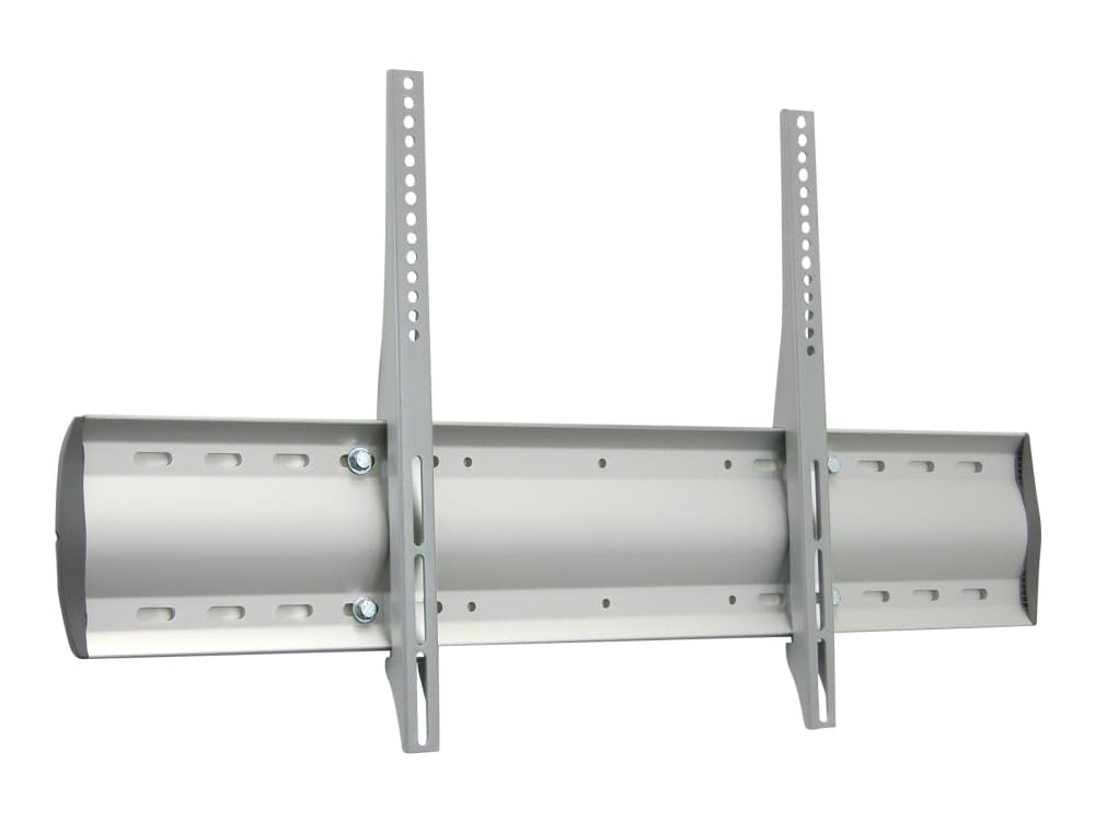 Ergotron WM - Monteringssats (väggplatta, 2 konsoler) - låg profil - för platt panel - stål, formpressad aluminium - silver - skärmstorlek: 32"-120"