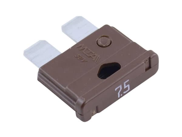 MTA Automotive 340.026 Standard fladsikring 7,5 A Brun 500 stk