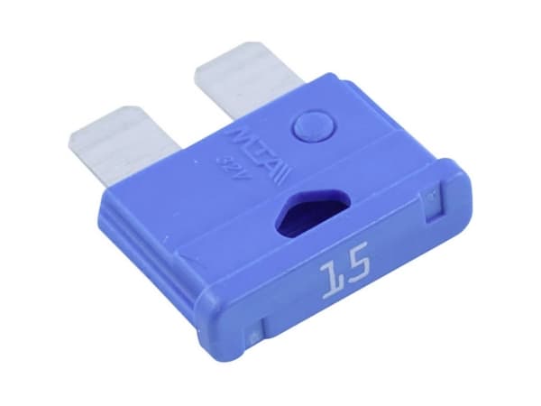 MTA Automotive 340.029 Standard fladsikring 15 A Blå 500 stk