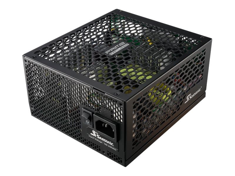 Seasonic Prime Titanium Fanless SSR-600TL Active PFC F3 - Nätaggregat (intern) - ATX12V - 80 PLUS Titanium - AC 100-240 V - 600 Watt - aktive PFC