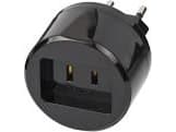 Brennenstuhl 1508500010, Tyyppi A, Tyyppi C (Europistoke), 250 V, 2,5 A, Musta