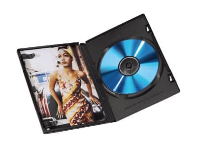 Hama - DVD oppbevaringseske - svart (en pakke 5)