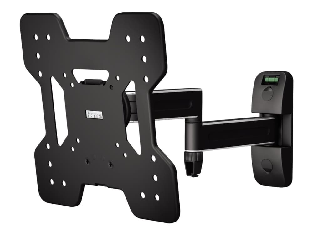 Hama Premium FULLMOTION - Konsol - för TV - plast, aluminium - svart - skärmstorlek: 19"-48" - väggmonterbar