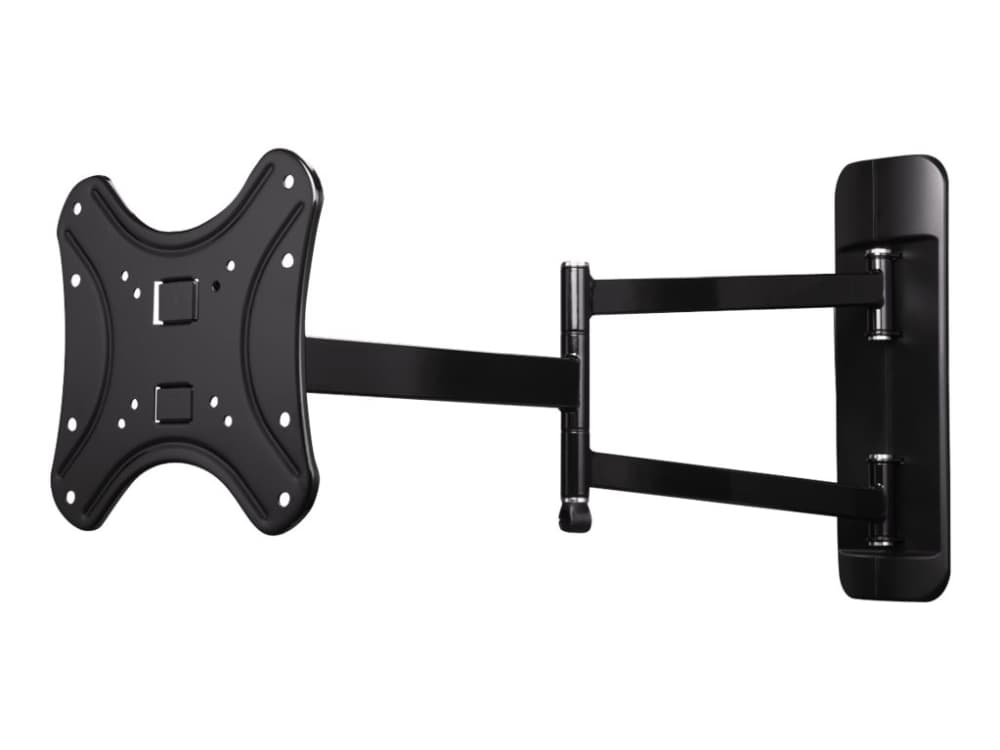 Hama FULLMOTION TV Wall Bracket ultra-long - Konsol - för LCD-TV - stål - svart - skärmstorlek: 19"-46" - väggmonterbar
