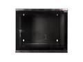 Miniatyrbild 4 av 5: LogiLink W15A40B, Väggmonterad rack, 15U, 50 kg, Knapplås, Svart