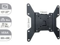 VivoLink Slim Fixed Mount - Monteringssats (väggfäste) - för LCD-TV - skärmstorlek: 13"-37" - monteringsgränssnitt: upp till 200 x 200 mm - väggmonte
