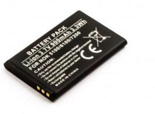 CoreParts - Akku - Li-Ion - 900 mAh - 3.3 Wh - Nokia 1006, 108, 1508, 16XX, 22XX, 26XX, 2705, 61XX, 63XX, 6700, 72XX, 7705, 8208, C2 - Nokia 1006, 10